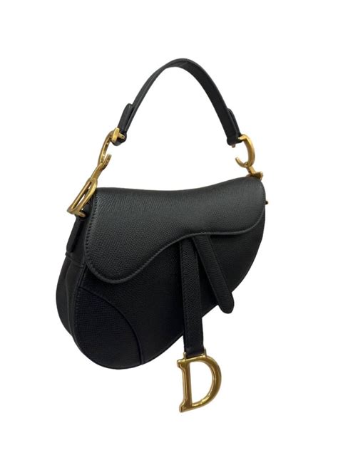 Dior Saddle Tracolla Pelle Nera For Sale at 1stDibs